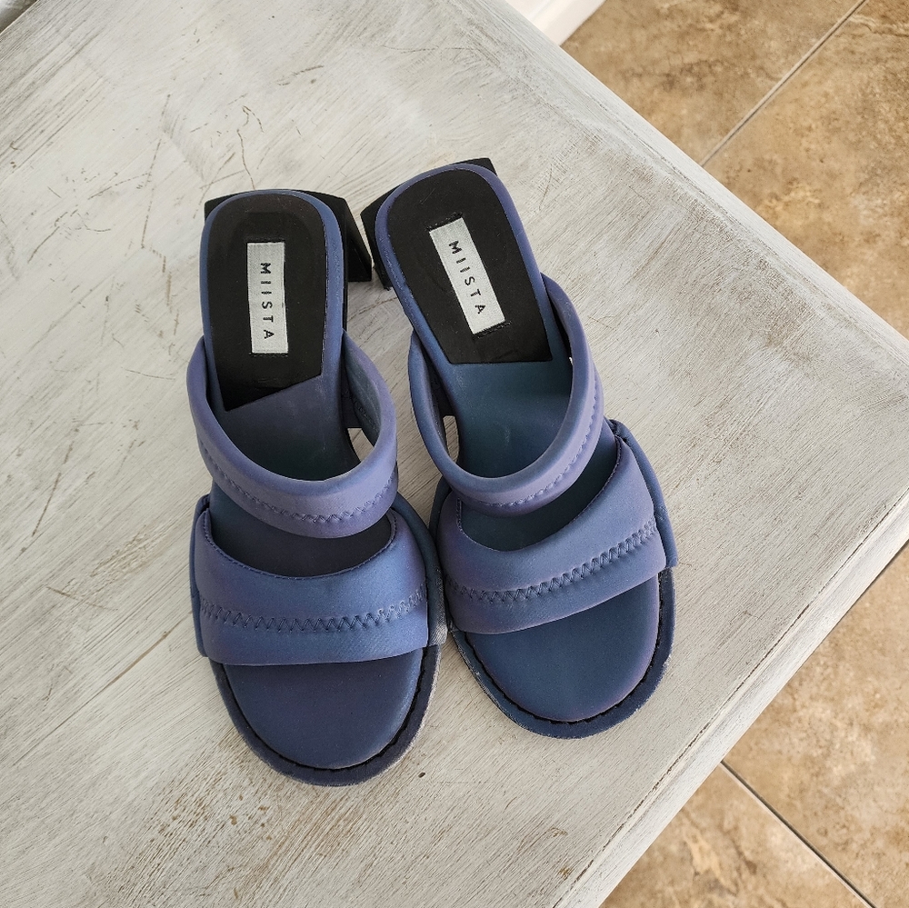 Miista Yvonne Blue Sandals